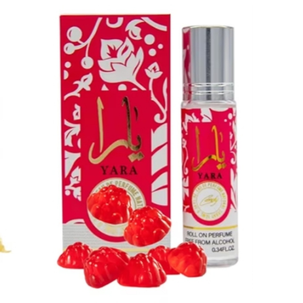 Yara Candy Perfume Roller‎ NIB 0.34 oz